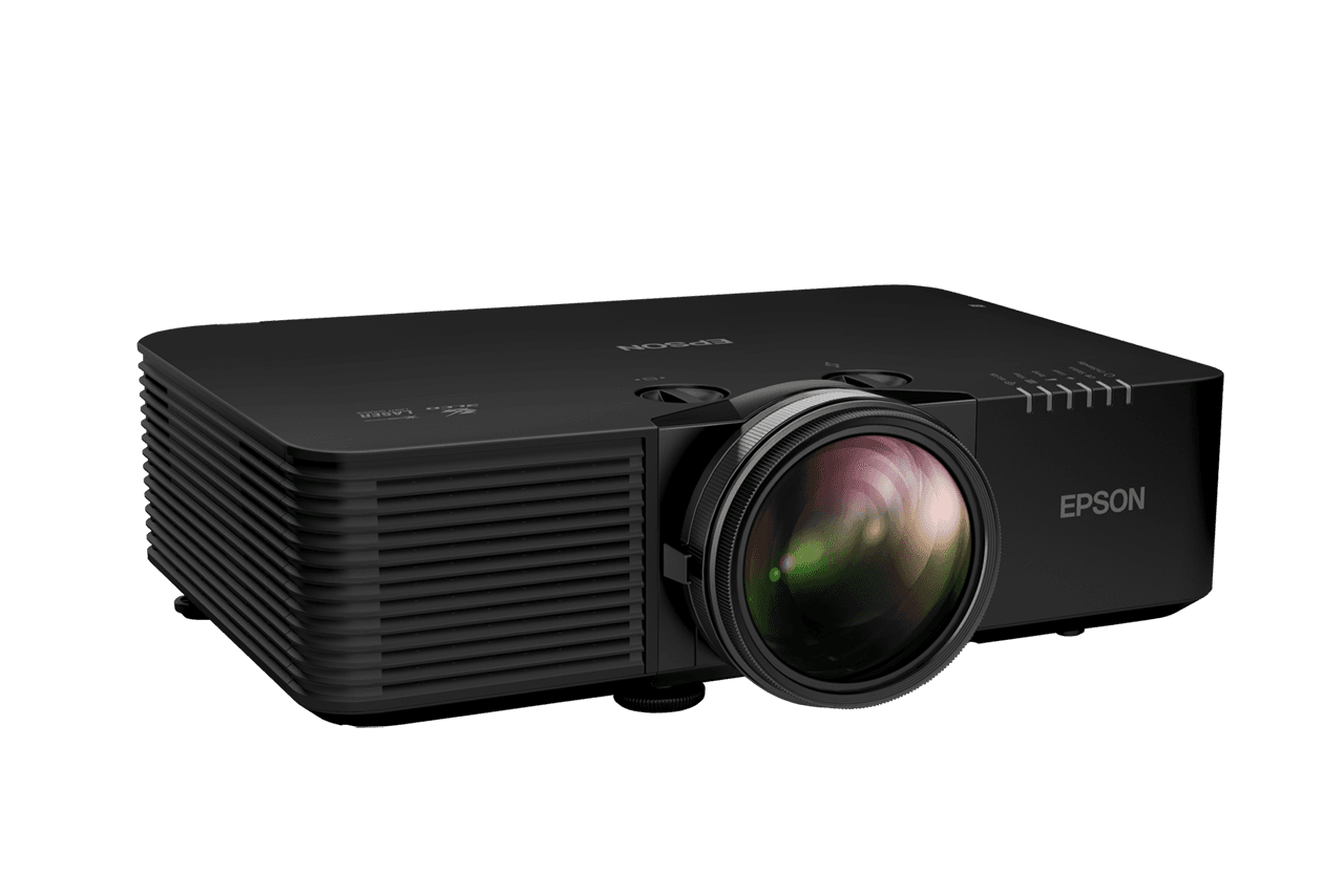 PROIECTOR EPSON EB-L695SU SHORT THROW, Tehnologie: 3LCD, Luminozitate: 6200 lumeni, Rezolutie: WUXGA, Aspect: 16:10, Contrast: 5.000.000 : 1, Sursa lumina: Laser, Durata viata sursa lumina: 20.000h sau 30.000h ECO, 1.07 miliarde culori, Dimensiuni ecran proiectie: 60"-400", Interfata: USB 2.0-A — miniatură