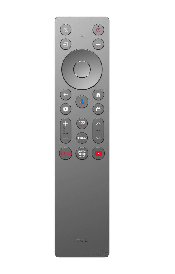 Telecomanda televizor TCL, SMART, Google Assistant, Netflix, Prime Video, Youtube, TCL Channel