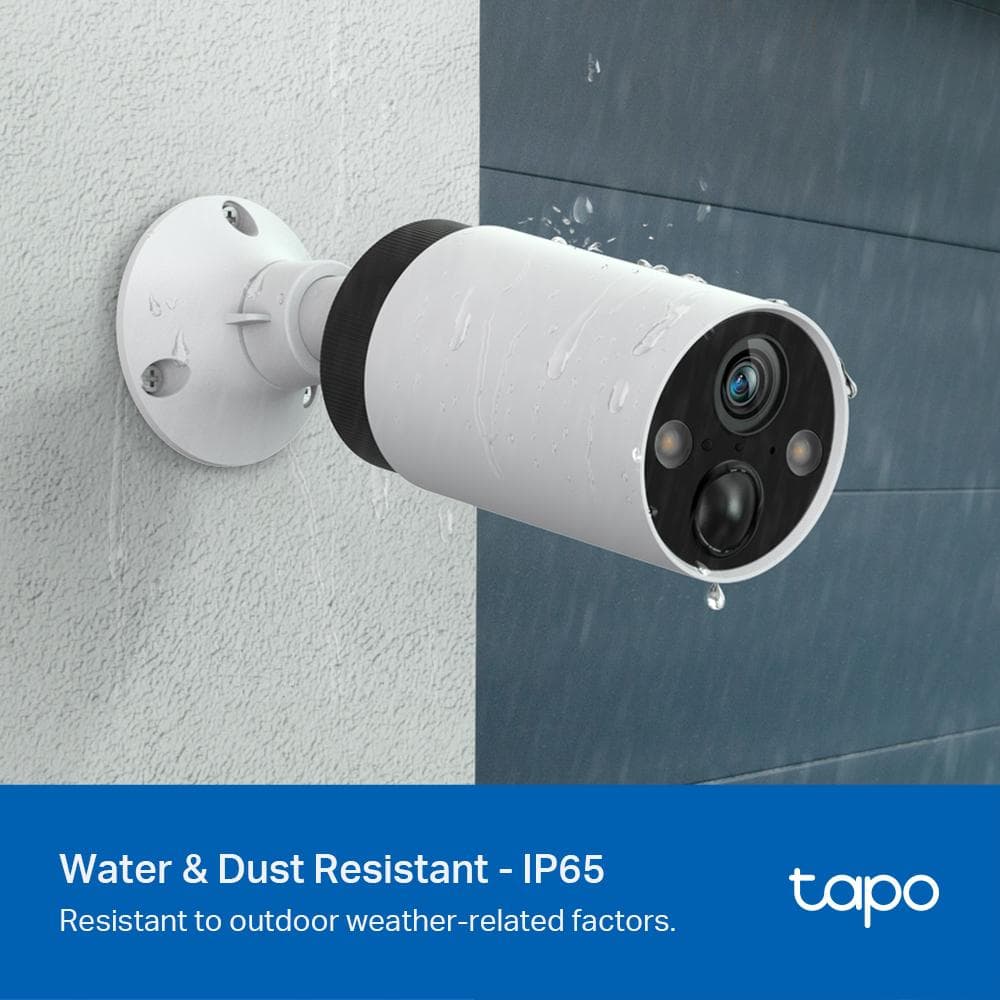 tp-lINK TAPO C420 Cameră de supraveghere cu acumulatori, Senzor imagine: 1/3", Lentile: F/NO: 1.61±10%; Focal Length: 3.18mm±5%, IR 15m, Unghi vizualizare: 113°, Rezolutie: 2K QHD (2560 × 1440 px), Microfon și difuzor integrate, Protocol Wi-Fi: IEEE 802.11b/g/n, 2.4 GHz, Detectarea mișcării — miniatură