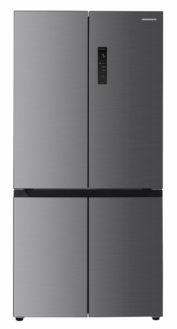 Side by Side HEINNER HSBS-HM522MDNFXE++, No Frost, 522 L, Clasa E, Aspect inox