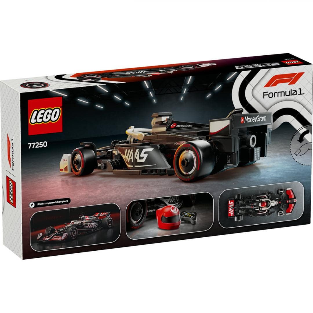 MASINA DE CURSE MONEYGRAM HAAS F1, TEAM VF-24, LEGO 77250 — miniatură