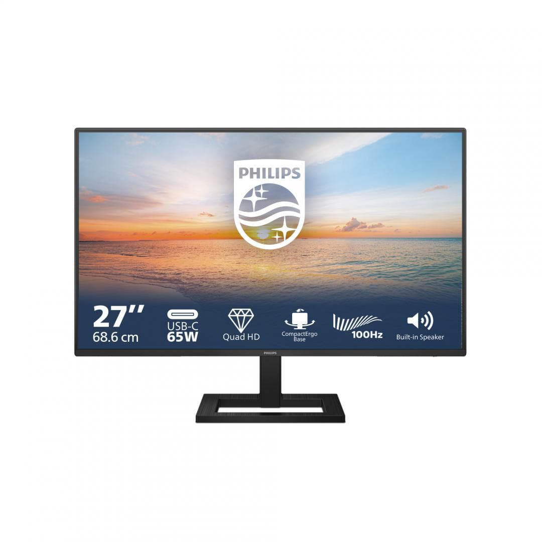 Monitor Consumer Philips 27E1N1600AE/00, 27", 2560 x 1440 pixeli, Black — miniatură