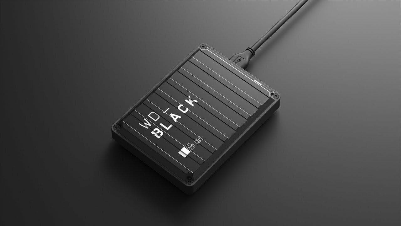 HDD Extern WD Black P10 Game Drive PS4, 4TB, negru, USB 3.2 — miniatură