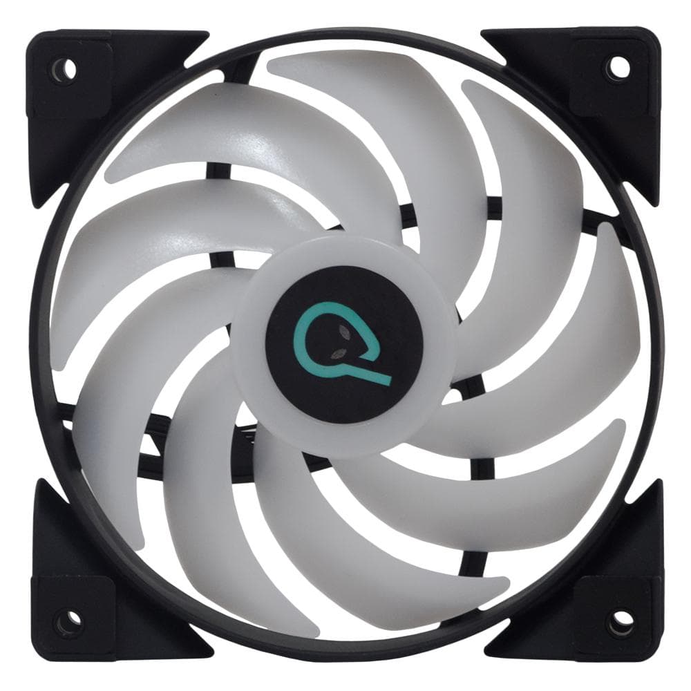 Ventilator Carcasa SPACER SPFC-120-3P-RGB, 12 cm, 1400 RPM, RGB — miniatură