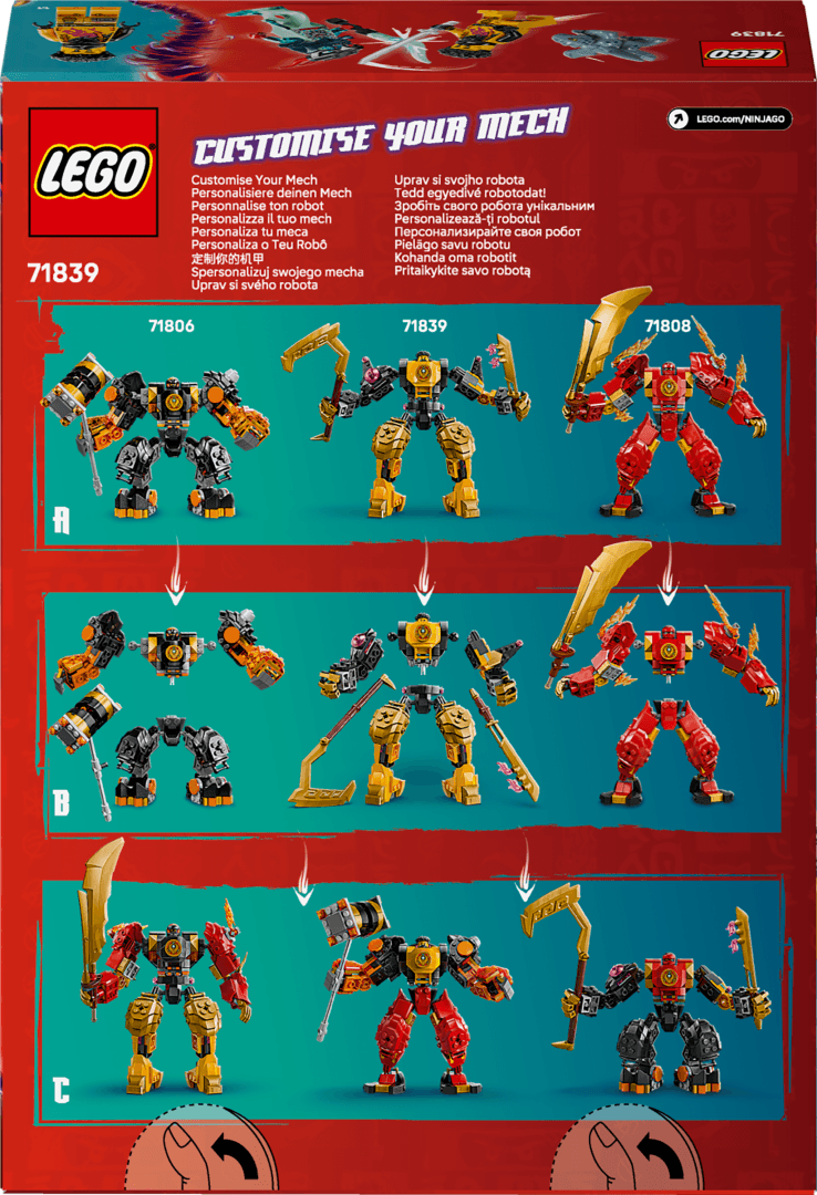 ROBOTUL LUPTA SPINJITZU LEGO71839 — miniatură