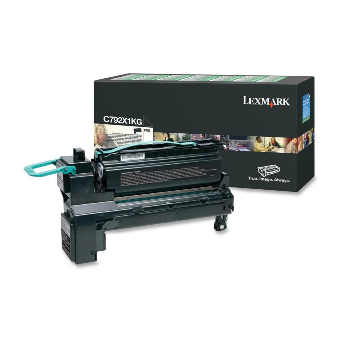 Toner Lexmark C792X1KG, Black