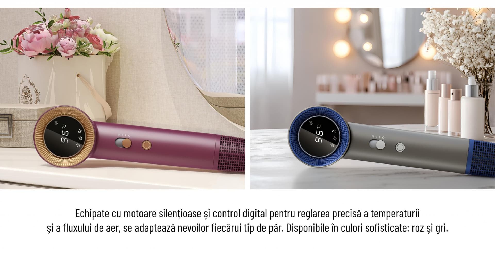 USCATOR DE PAR PROFESIONAL HEINNER HHD-H17DBLDC-GY — miniatură