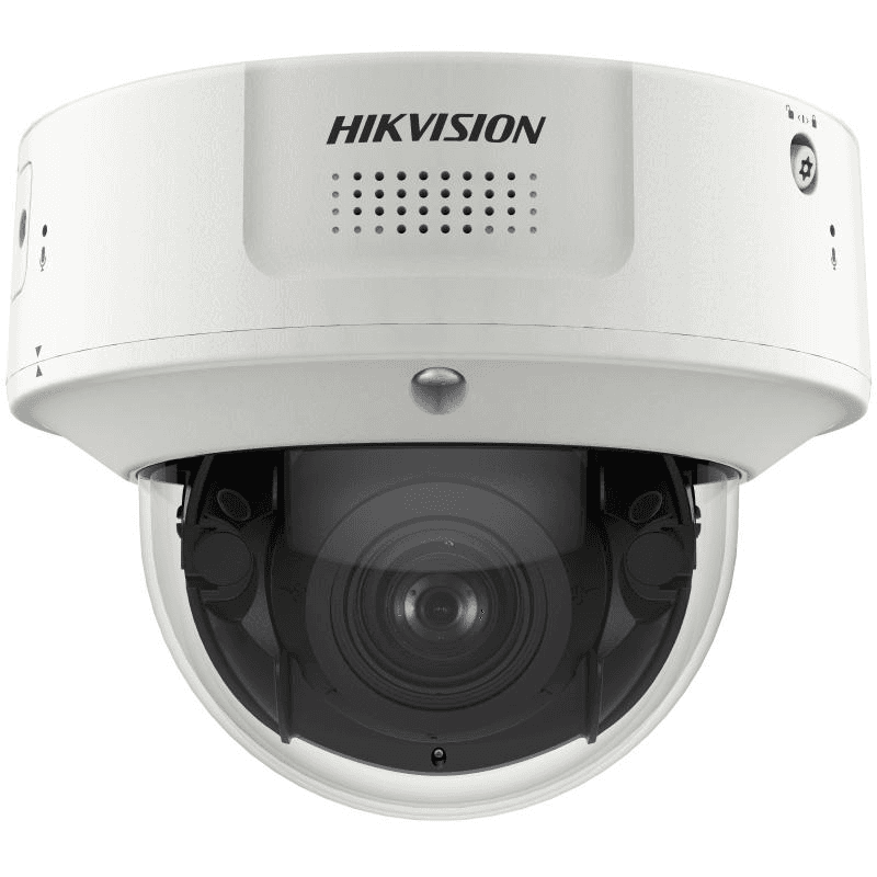 Camera de supraveghere IP Dome 8MP Hikvision IDS-2CD7186G0- IZHSY(2.8-12MM)(D), lentila varifocala: 2.8-12mm, iluminare min: Color: 0.002 Lux @ (F1.2, AGC ON),B/W: 0.0002 Lux @ (F1.2, AGC ON),B/W: 0 Lux cu IR: 40m, microfon incorporat, difuzor incorporat, interfata audio: 1/1, alarma: 2/2, slot card