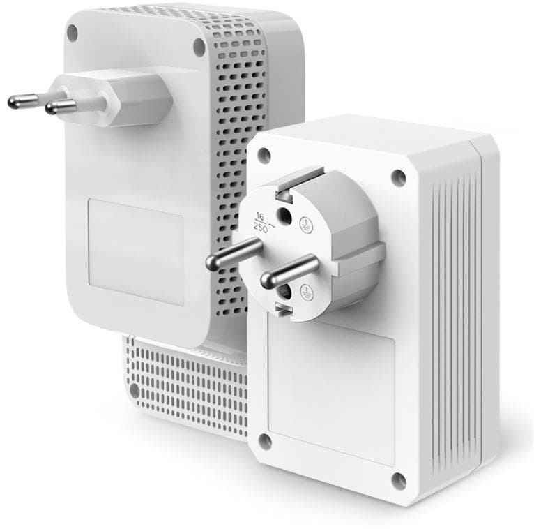 Kit PowerLine, TP-Link, TL-WPA7617 KIT, AV1000 Gigabit Powerline ac Wi- Fi, TL-WPA7517+ TL-PA7017, Standarde și Protocoale: IEEE 1901, IEEE 802.3, IEEE 802.3u, IEEE 802.3ab, IEEE 802.11b/g/n (2.4GHz), IEEE 802.11a/n/ac (5GHz), acoperire: 300m prin cablurile electrice existente, viteza wireless — miniatură