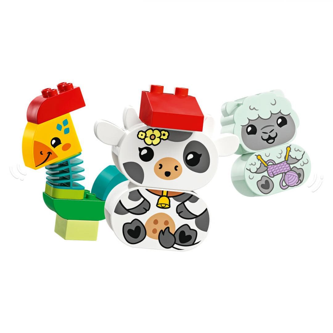 LEGO® DUPLO® TREN CU ANIMALE 10412 — miniatură