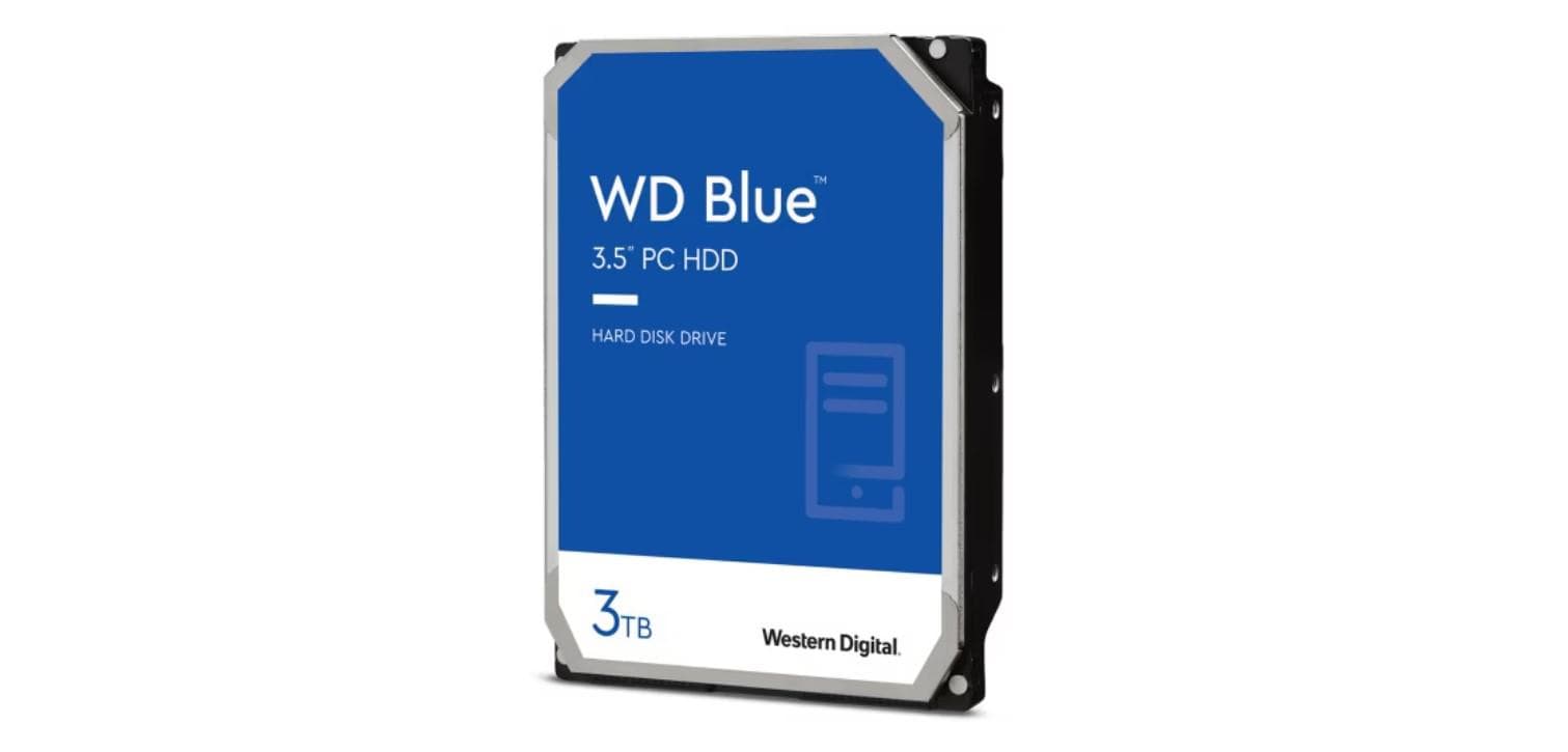 HDD desktop WD WD Blue, 3 TB, 5400 rpm, 256 MB SATA III