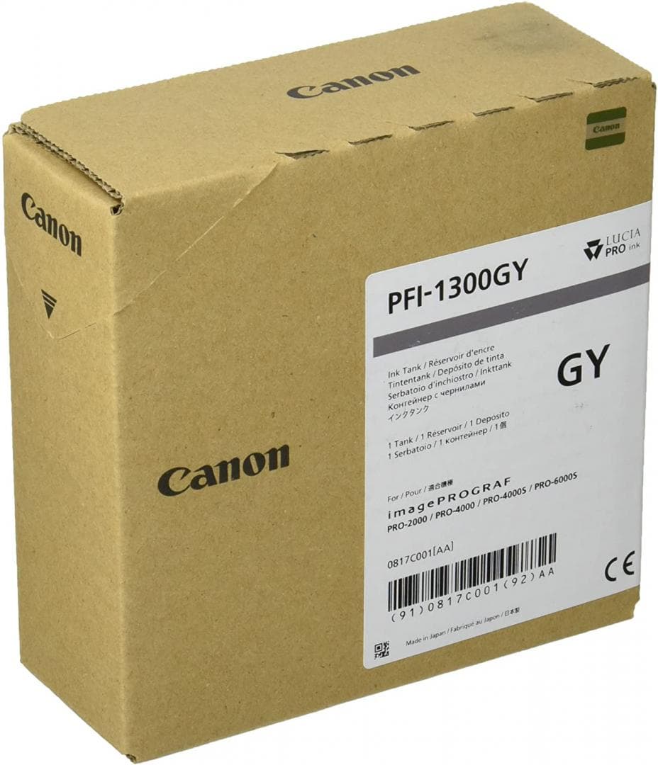 Cartus Canon PFI-1300GY, Grey