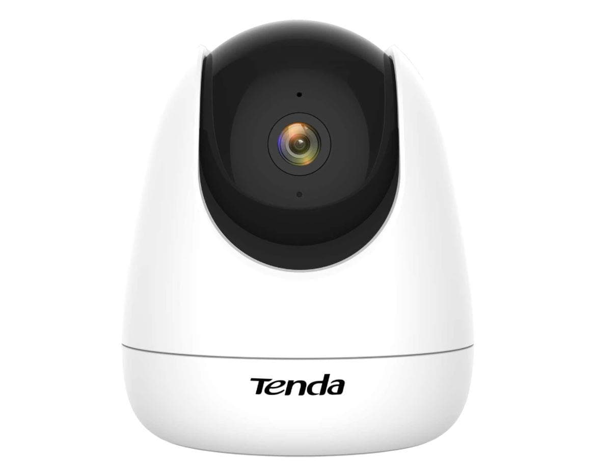 Camera Supraveghere WIFI, wireless TENDA CP3, Horizontal rotation:355°,All-round Vision:360° Vertical, rotation: 155°(90° up, 65° down), slot MicroSD ( pana la 128 GB) obiectiv:4mm, F2.2, antena interna, rezolutie:1920x1080, filtru ICR infrarosu 12m, standard wireless: IEEE 802.11b/g/n @2.4GHz