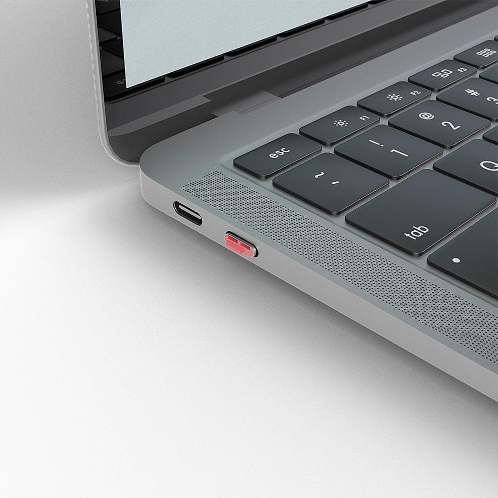 Lindy USB Type C Port Blocker Key, pachet de 4, dimensiuni 14.52x112.5x11.25mm, roz — miniatură