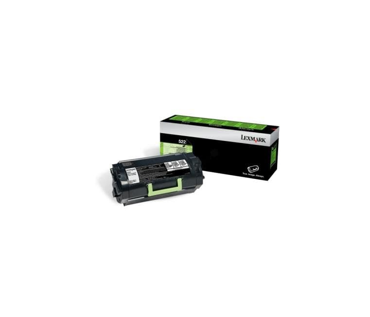 Toner Lexmark 522E, Black