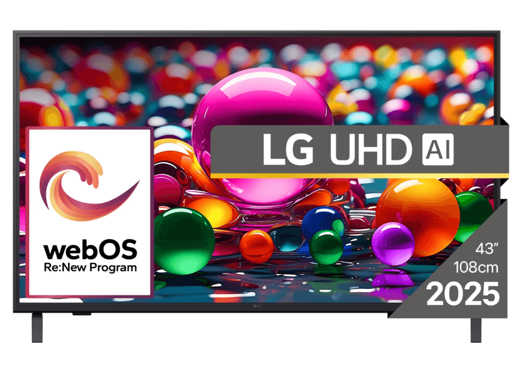 Televizor LG LED 43UA74003LB, 108 cm, Smart, 4K Ultra HD, Clasa G (Model 2025)