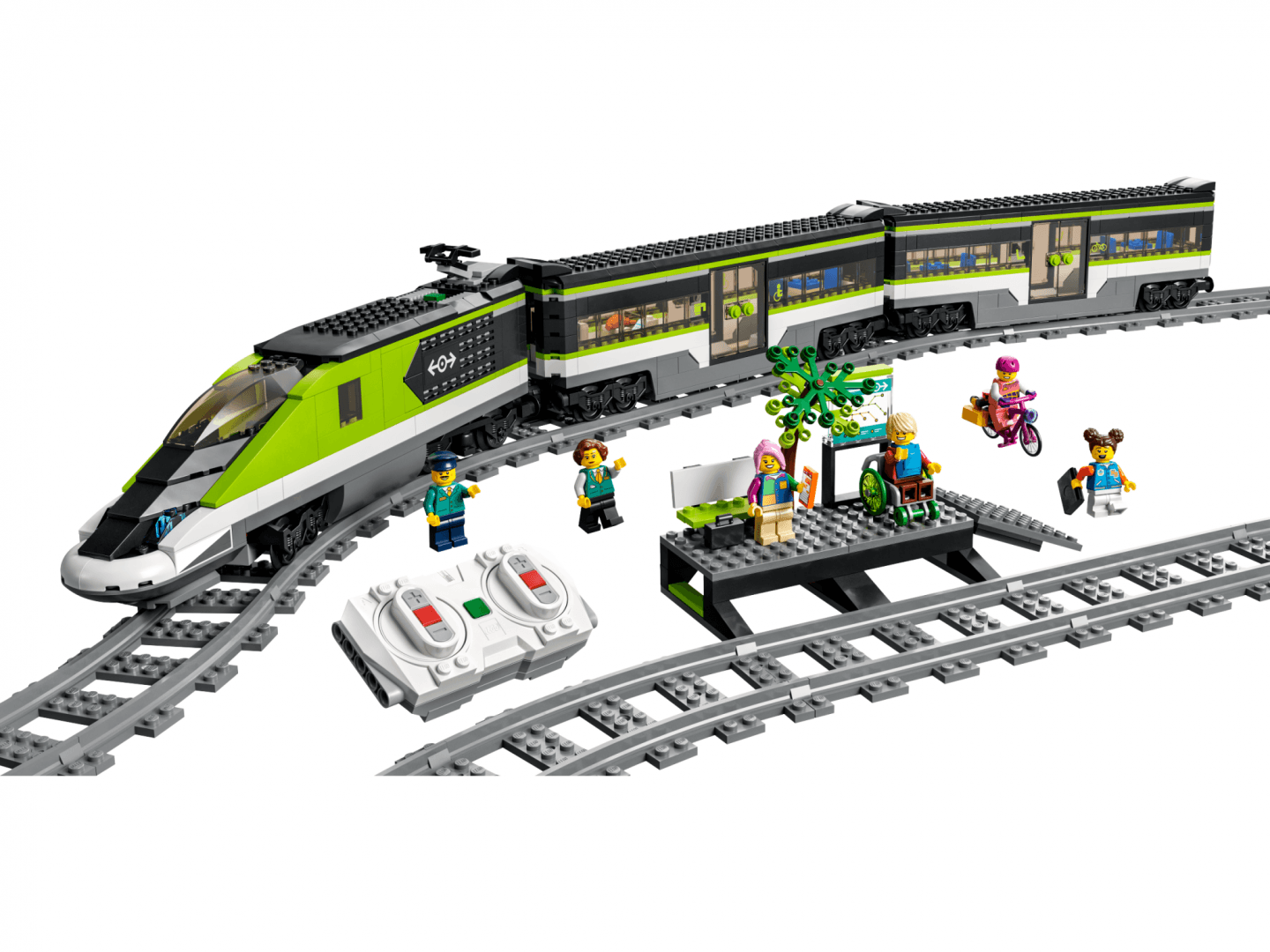 TREN EXPRES DE PASAGERI, LEGO 60337 — miniatură