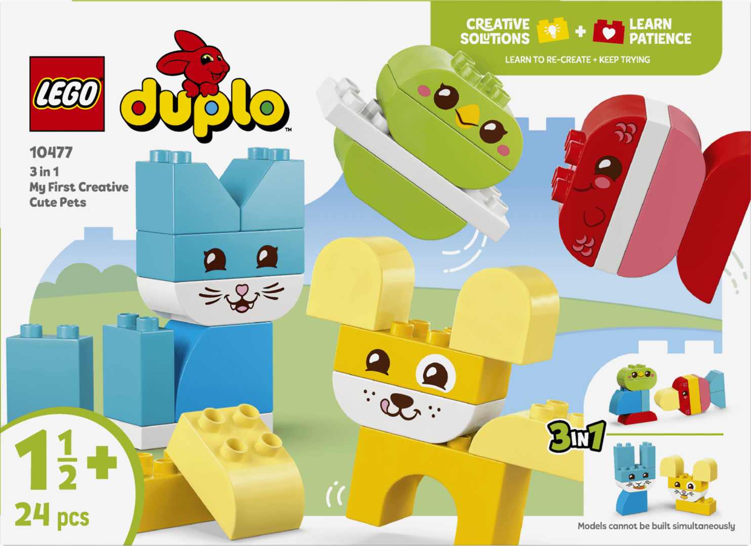 ANIMALUTE DE COMPANIE CREATIVE 3IN1 LEGO10477 — miniatură