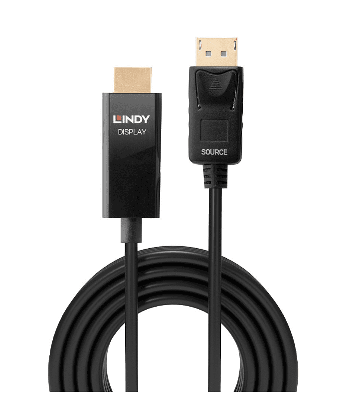 Cablu Lindy 1m DisplayPort la HDMI — miniatură