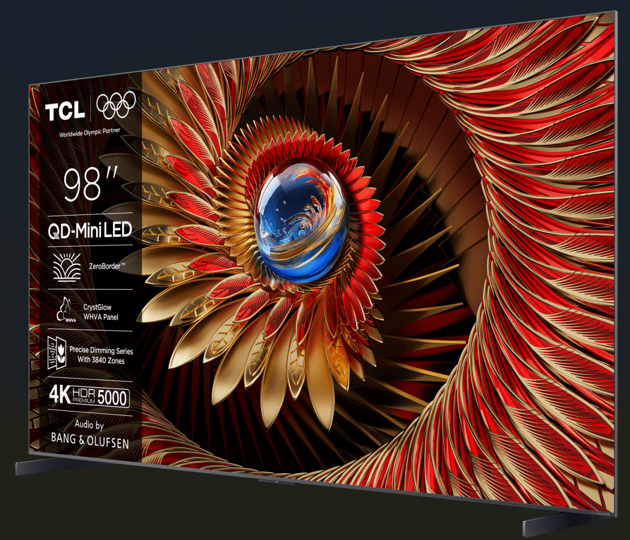 Televizor TCL Mini LED 98Q8C, 248 cm, Smart Google TV, 4K — miniatură