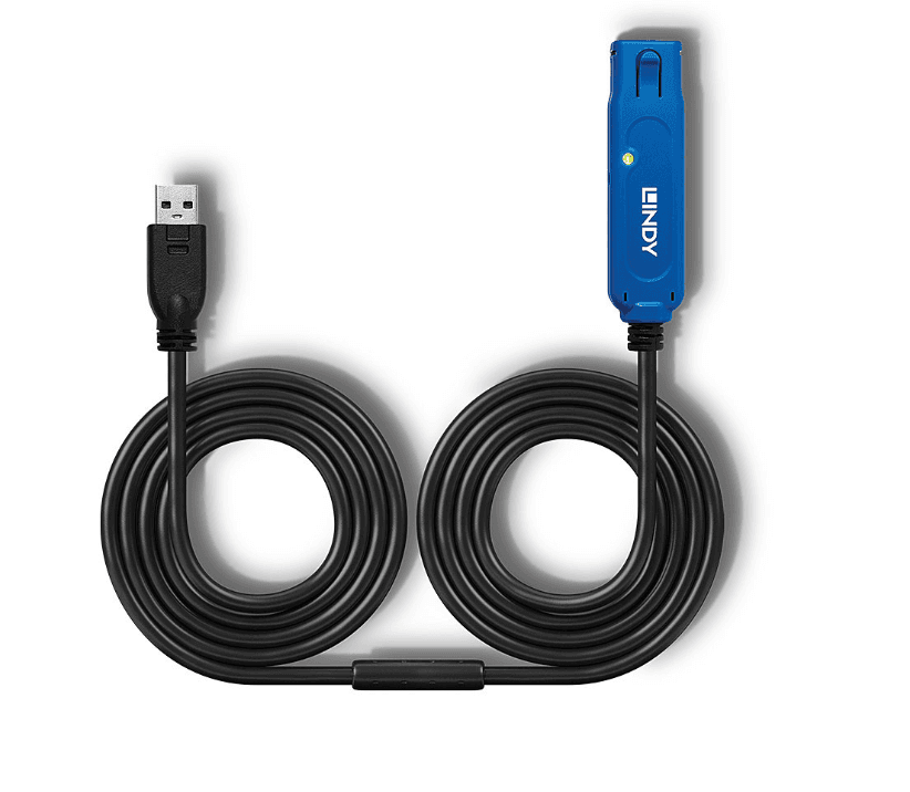 Lindy Cablu USB 3.0 Ext. Activ 15m Pro — miniatură