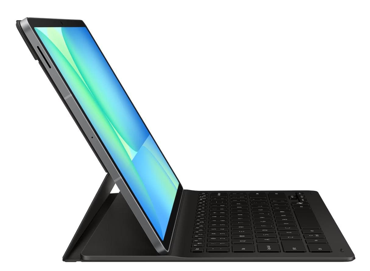 Samsung TAB S10+ FE Book Cover Keyboard Slim (with Pen compartment) Black — miniatură