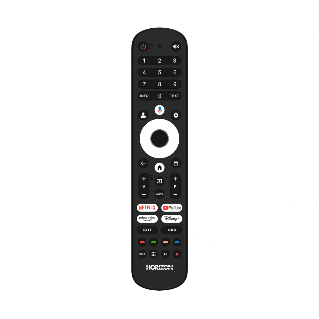 LED TV HORIZON 32HL7590H/D, 32" D-LED, HD (720p), CME 200Hz, DVB- S2/T2/C, Contrast 3000:1, 250 cd/m2, Google TV, Google Cast + Google Assistant + BT5.0, 1x LAN (RJ45), 1x CI+, 3x HDMI (v1.4), 2x USB (v2.0), 1x Optic, VESA 100 x 100 mm, M6, Double Neck-Foot Stand, Black — miniatură