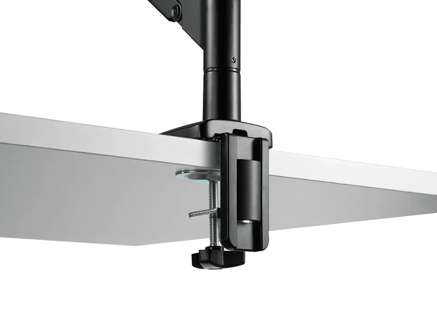 Neomounts by Newstar DS70-810BL1 full motion Monitor Arm Desk Mount for 17-32" screens - Black General Min. screen size*: 17 inch Max. screen size*: 32 inch Min. weight: 1 kg Max. weight: 9 kg Screens: 1 VESA pattern: 75x75, 100x100 mm VESA minimum: 75x75 mm VESA maximum: 100x100 mm Desk mount — miniatură