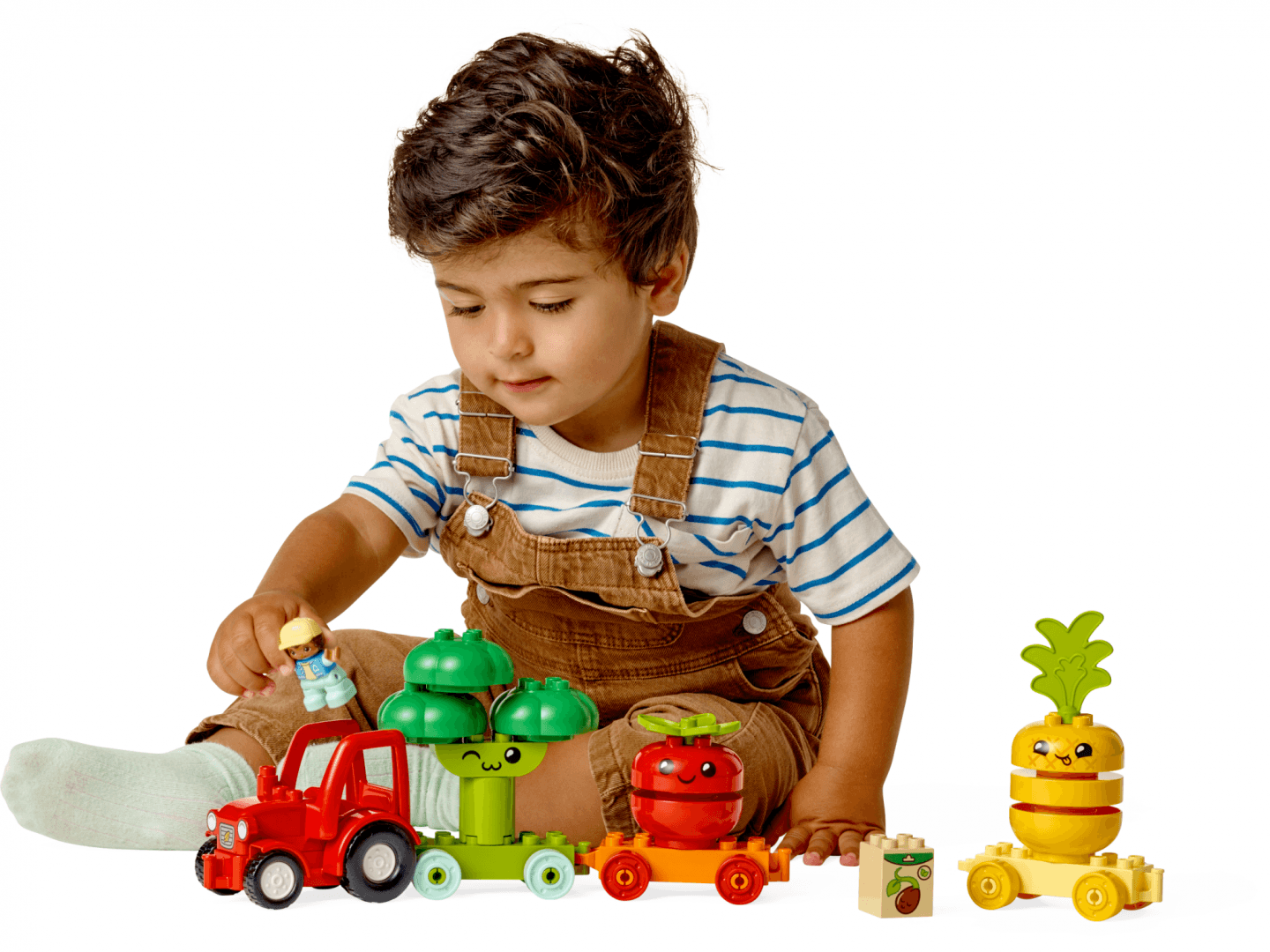 TRACTORUL CU FRUCTE SI LEGUME,LEGO 10982 — miniatură
