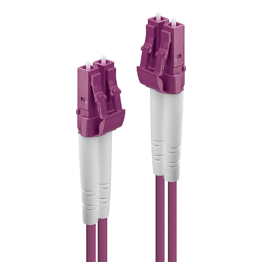 Cablu Fibra Optica Lindy LC/LC OM4, 2 x LC Male to 2 x LC Male, 3m — miniatură