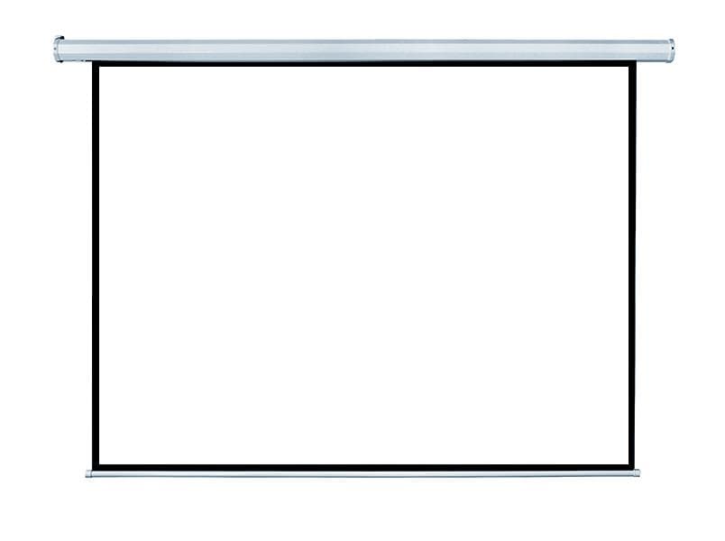 Ecran proiectie electric, perete/tavan, 200 x 150 cm, Blackmount, cutelecomanda, Format 4:3 — miniatură