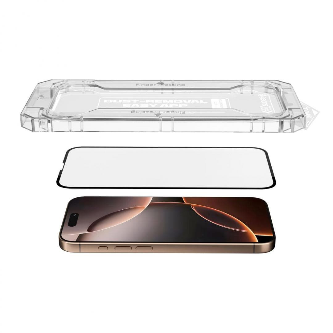 NEXT ONE All-rounder Glass Screen Protector for iPhone 16 Pro Max — miniatură