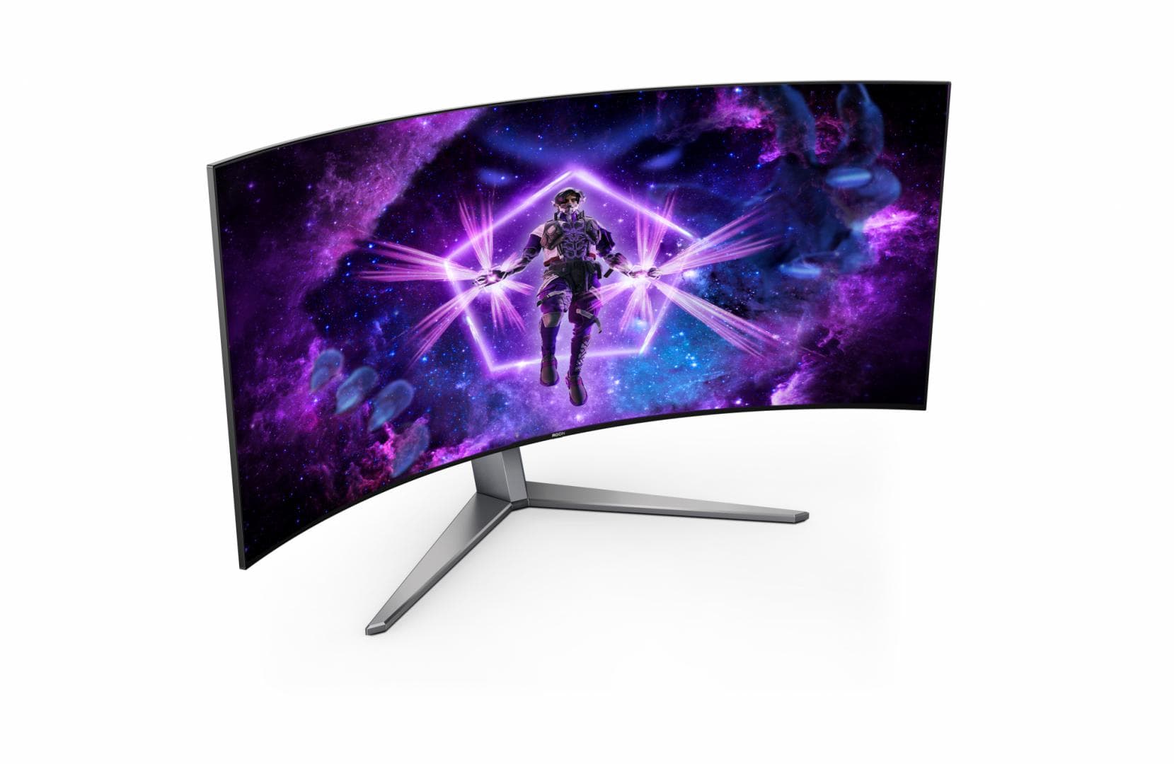 Monitor Gaming AOC AG456UCZD, 44.5", 3440 x 1440 pixeli, Black, Grey — miniatură
