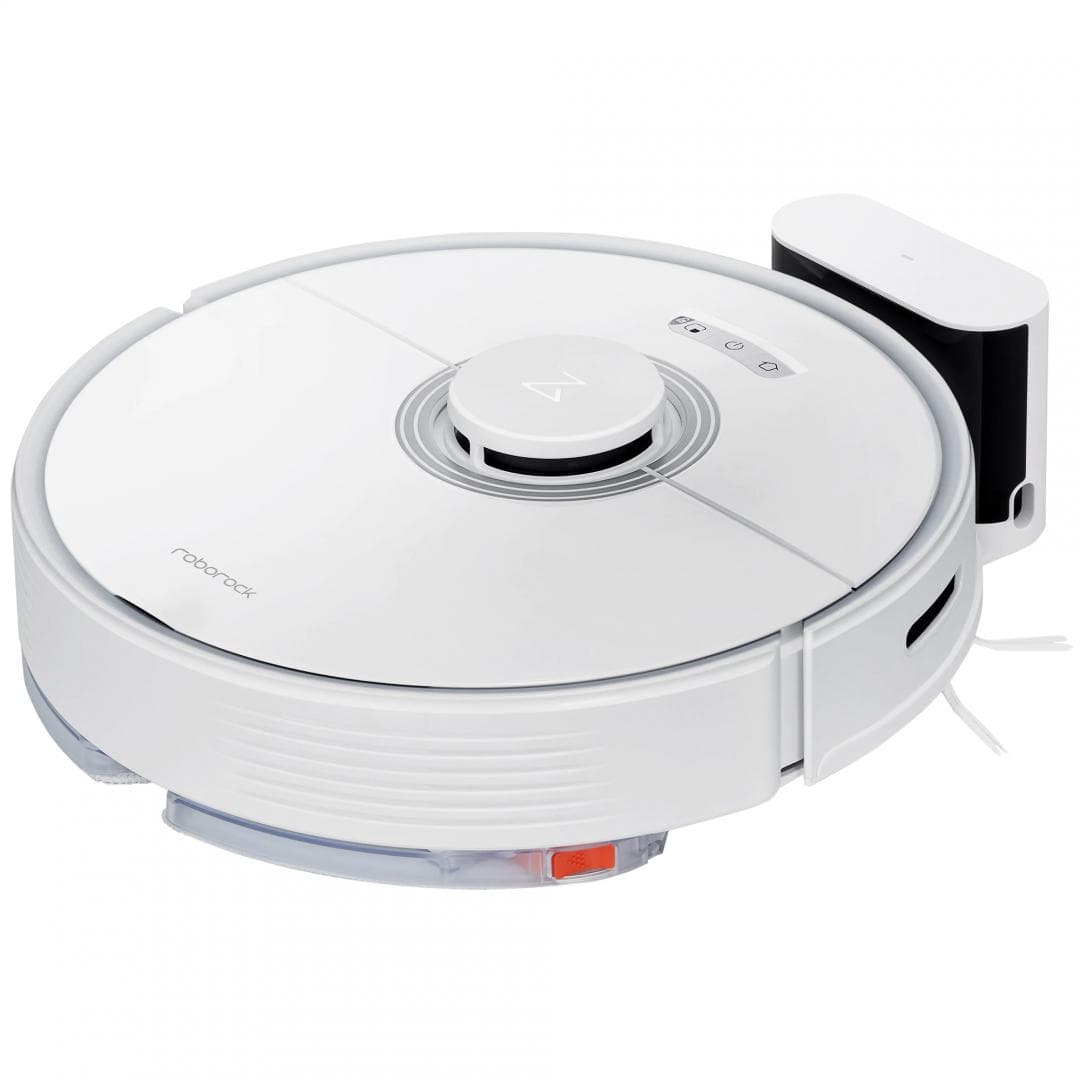 Robot de aspirare Roborock Q7Max, Aspirator&Mop, LiDAR, 4200 Pa, 58W, 4 senzori, 4 harti, Mapare 3D, 5200mAh, Recunoastere automata a camerei, Recipient praf: 470ml, Recipient apa 350ml, Zone no-go si no-mop, 30 moduri de setare a volumului de apa, Alb — miniatură