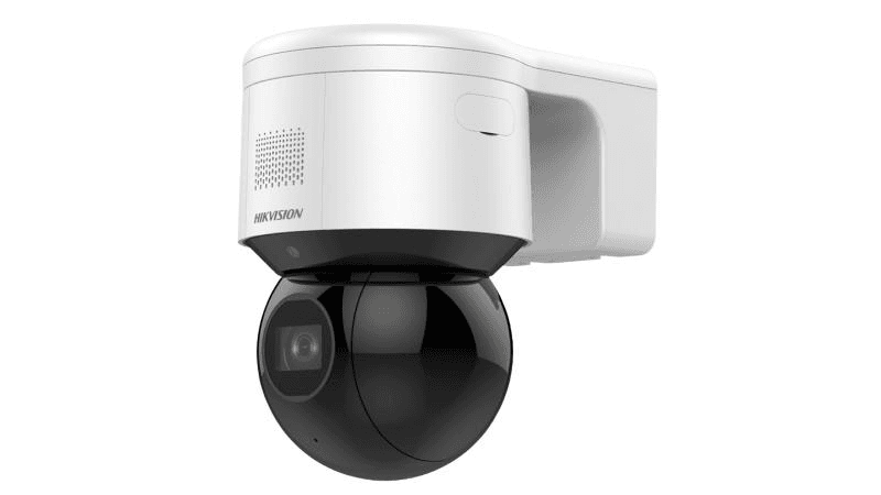 Camera de supraveghere Hikvision DS-2DE3A404IWG-E/W 4 × IR Network PTZ Camera cu rezolutie de 4 MP (2560 x 1440);Zoom optic 4x, digital 16x;Performante ridicate in cazul luminii reduse datorita tehnologiei DarkFighter;WDR de 120 dB;IR 50m cu cut filter;Scanare patrulare: 8 zone, pana la 32 de
