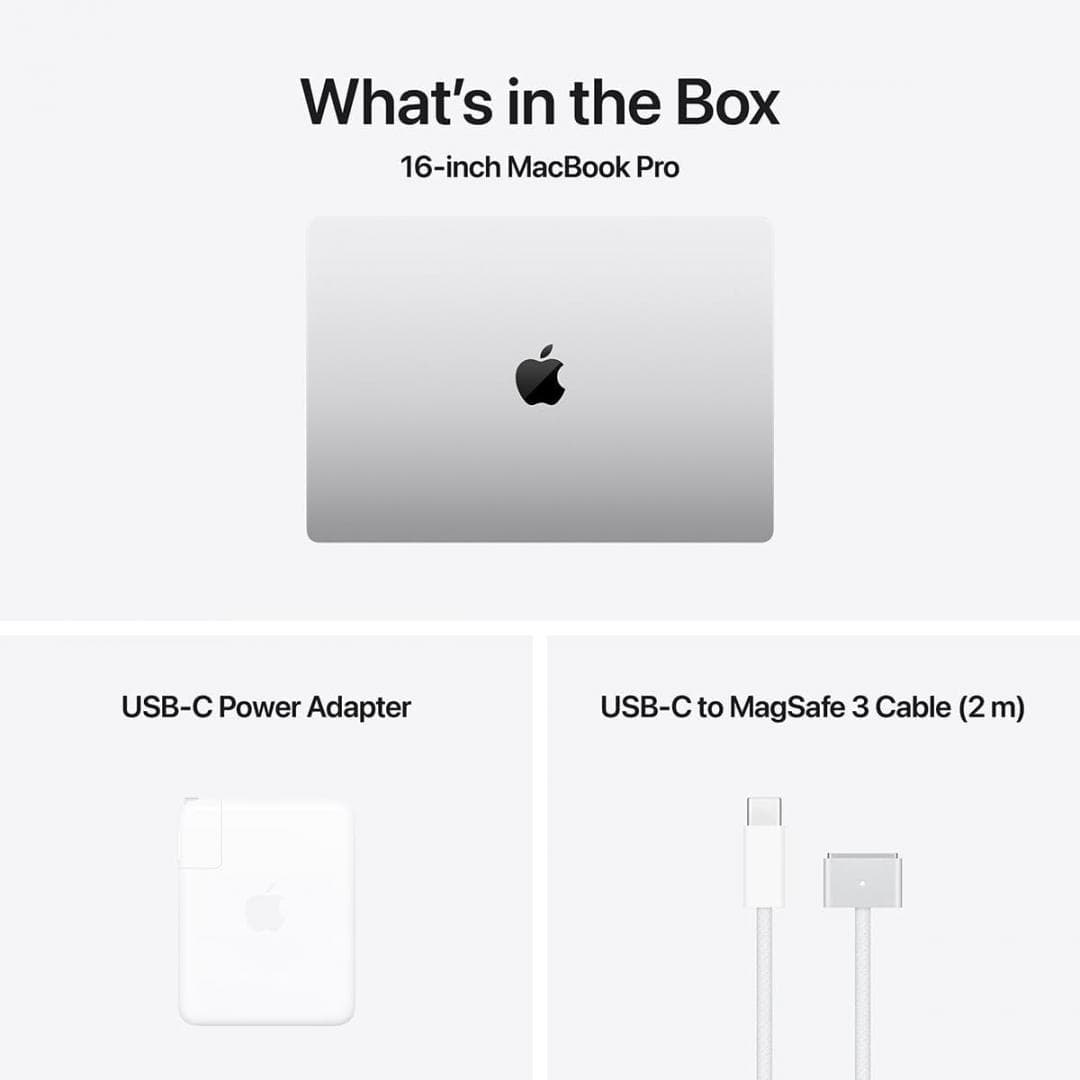 MacBook Pro 16.2"/Apple M4 Pro (CPU 14-core, GPU 20-core, Neural Engine 16-core)/48GB/1TB - Silver - INT KB (Cto from MX2U3RO/A) — miniatură