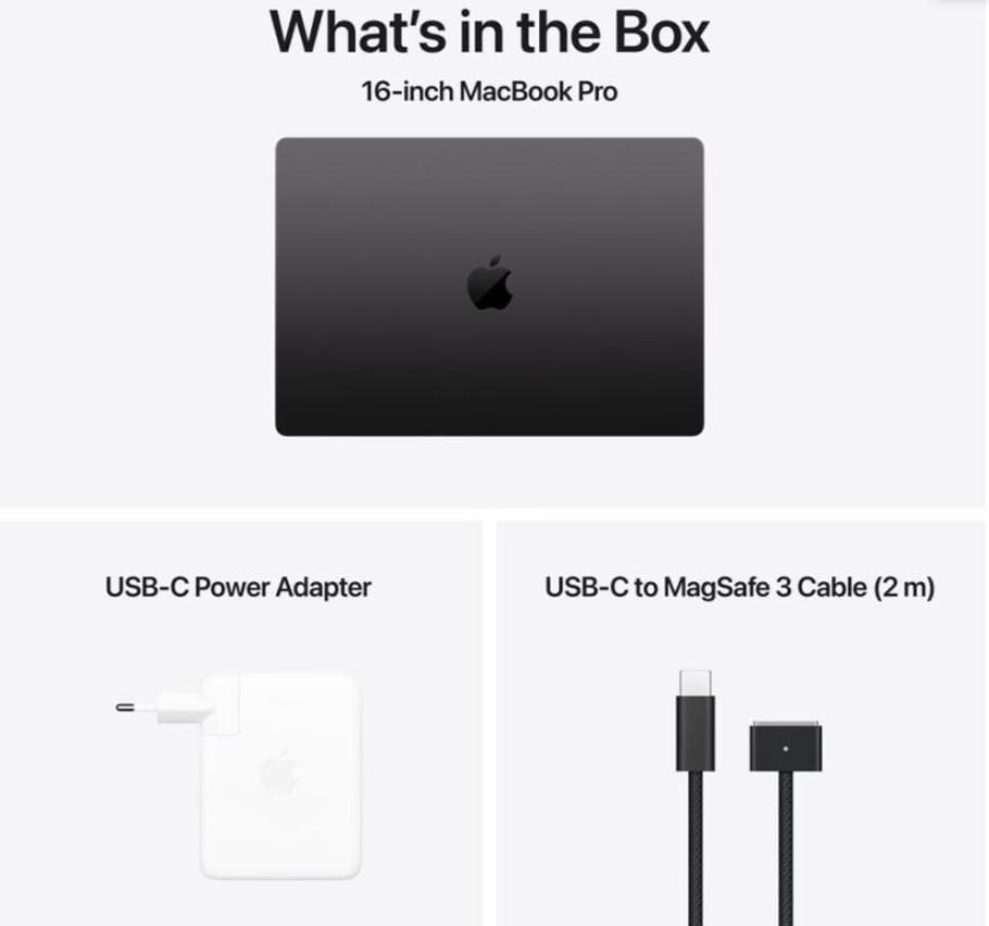 MacBook Pro 16.2"/Apple M4 Max (CPU 16-core, GPU 40-core, Neural Engine 16-core)/64GB/1TB - Space Black - INT KB (Cto from MX313RO/A) — miniatură