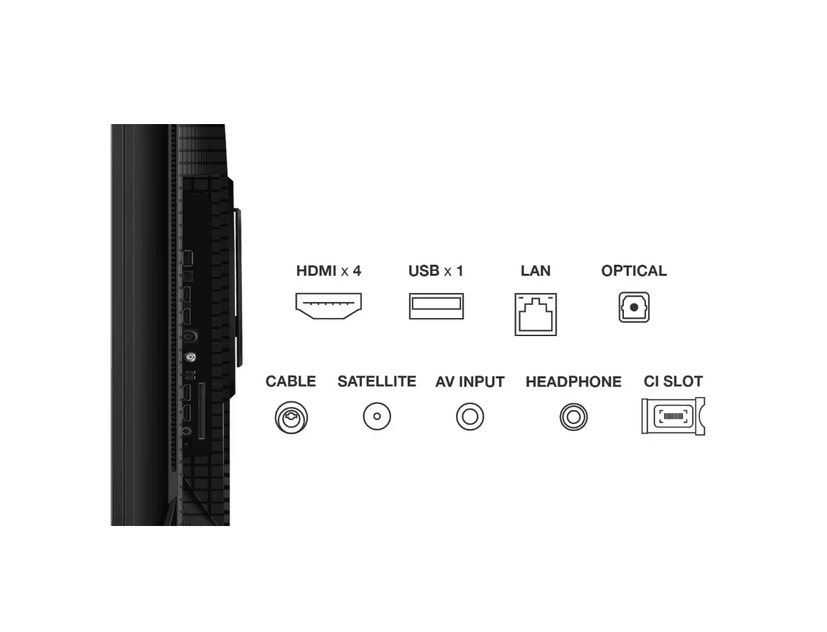 Televizor TCL QLED 65T8B, 164 cm, Smart Google TV, 4K Ultra HD, 100Hz, Clasa F (Model 2024) — miniatură