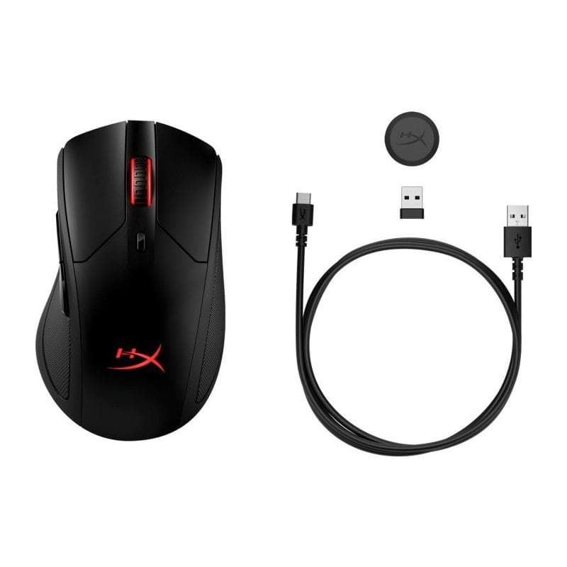 Mouse Gaming Wireless HyperX Pulsefire Dart, 16000 dpi, Negru — miniatură