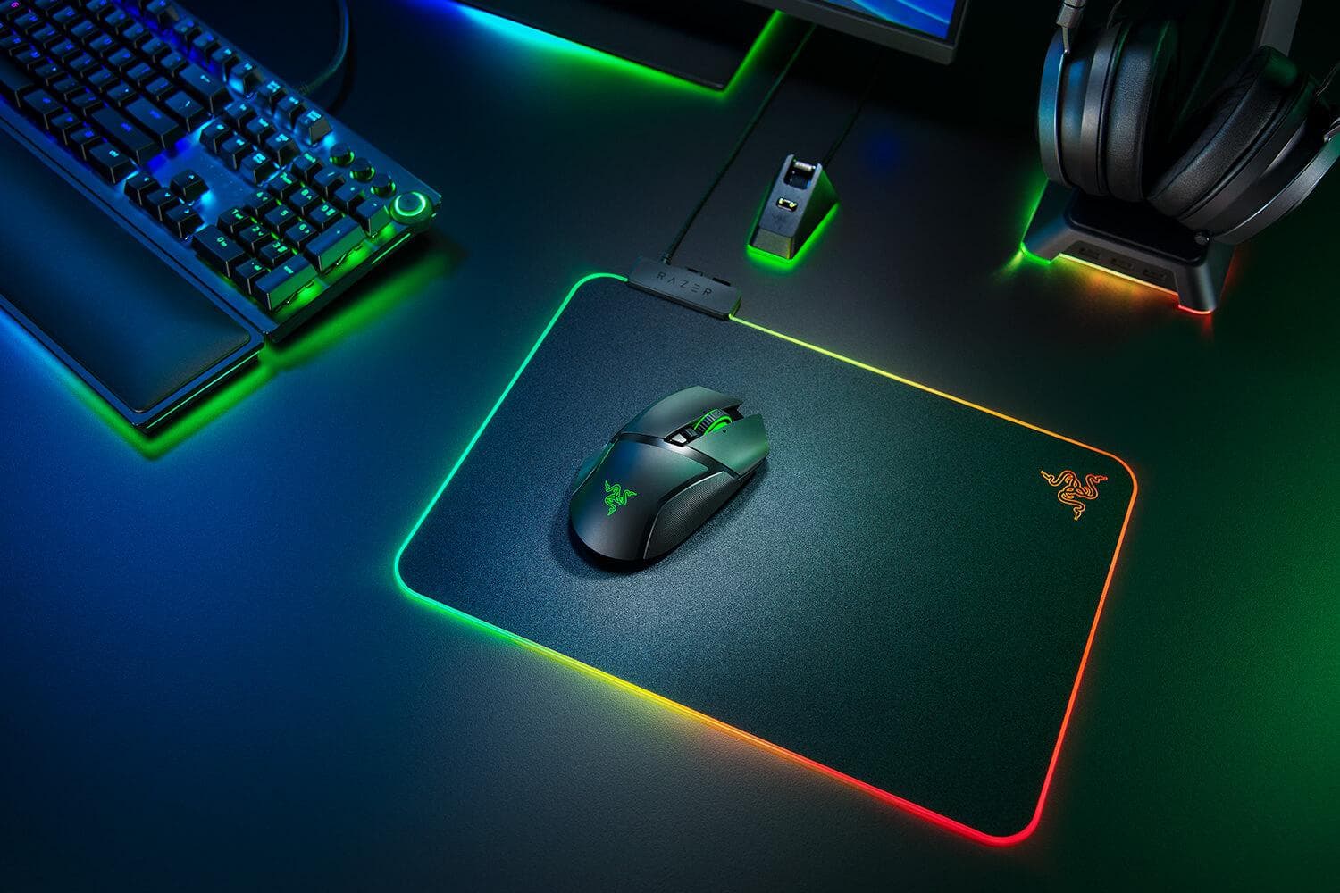 Mouse Gaming Wireless Razer Basilisk Ultimate, 20000 dpi, negru — miniatură