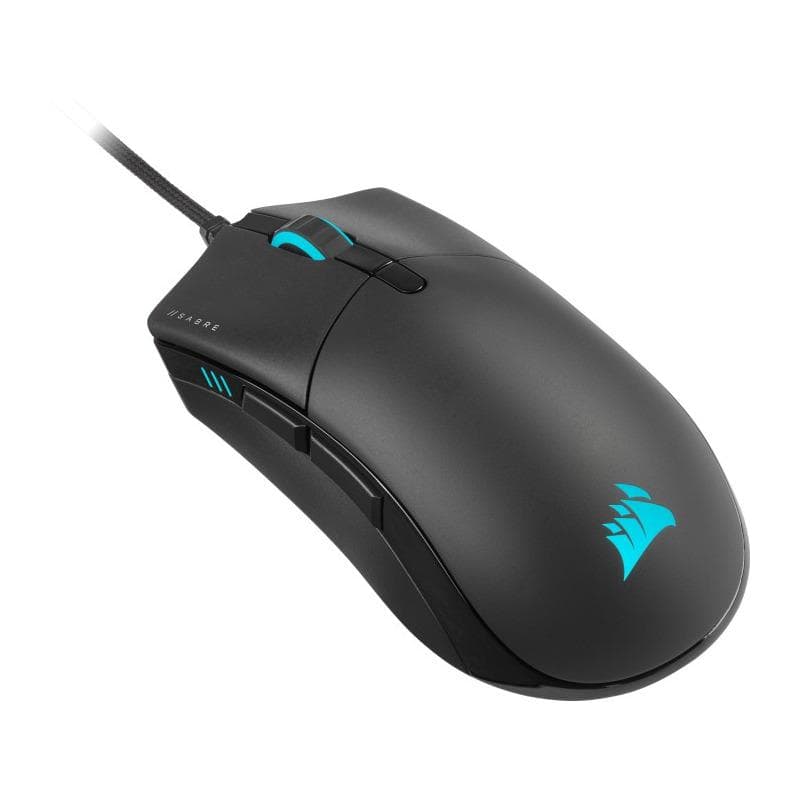 Mouse Gaming CORSAIR SABRE RGB PRO, 18000 DPI, Negru — miniatură