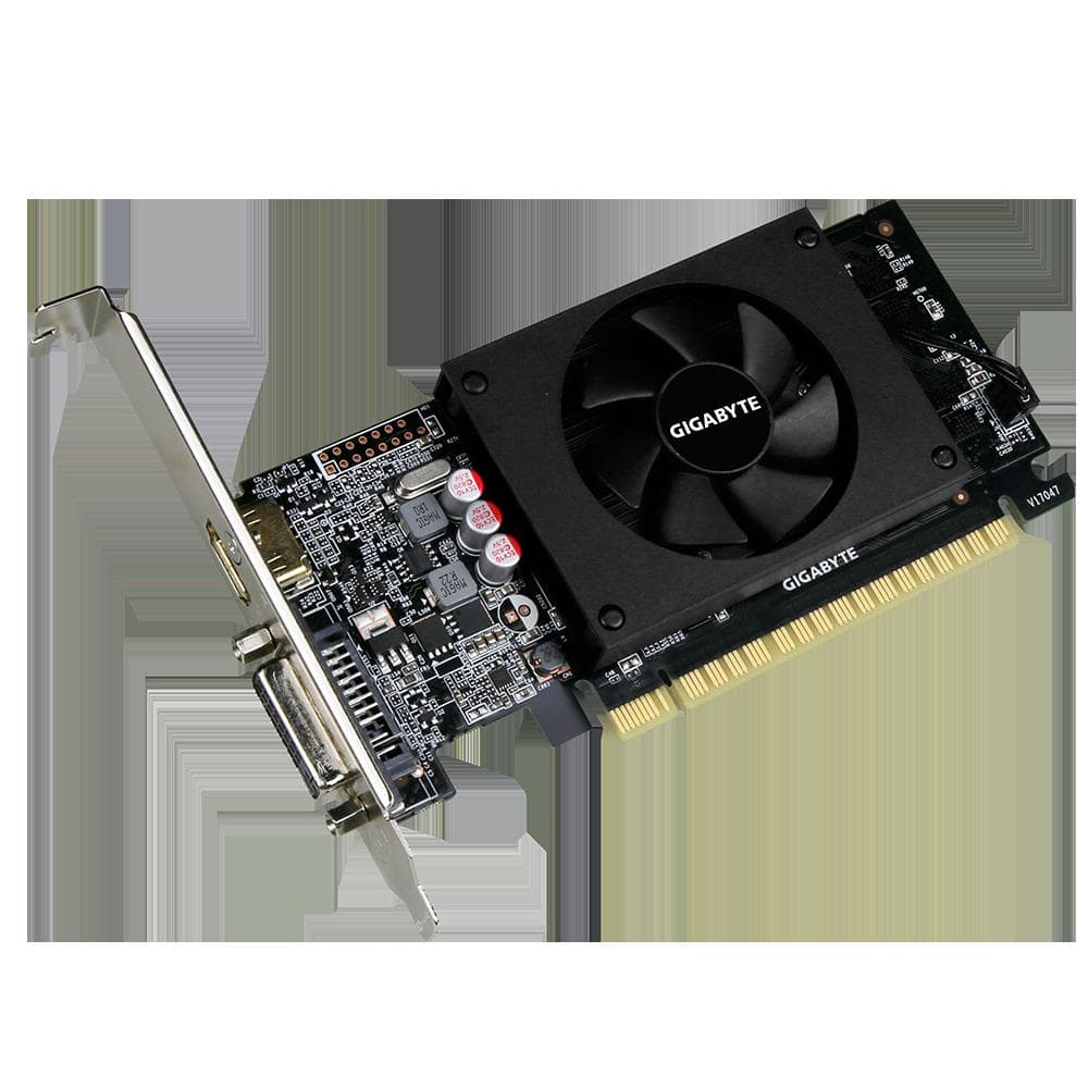 Placa video Gigabyte GeForce GT 710, 2GB GDDR5, PCI Express 2.0, 64bit — miniatură