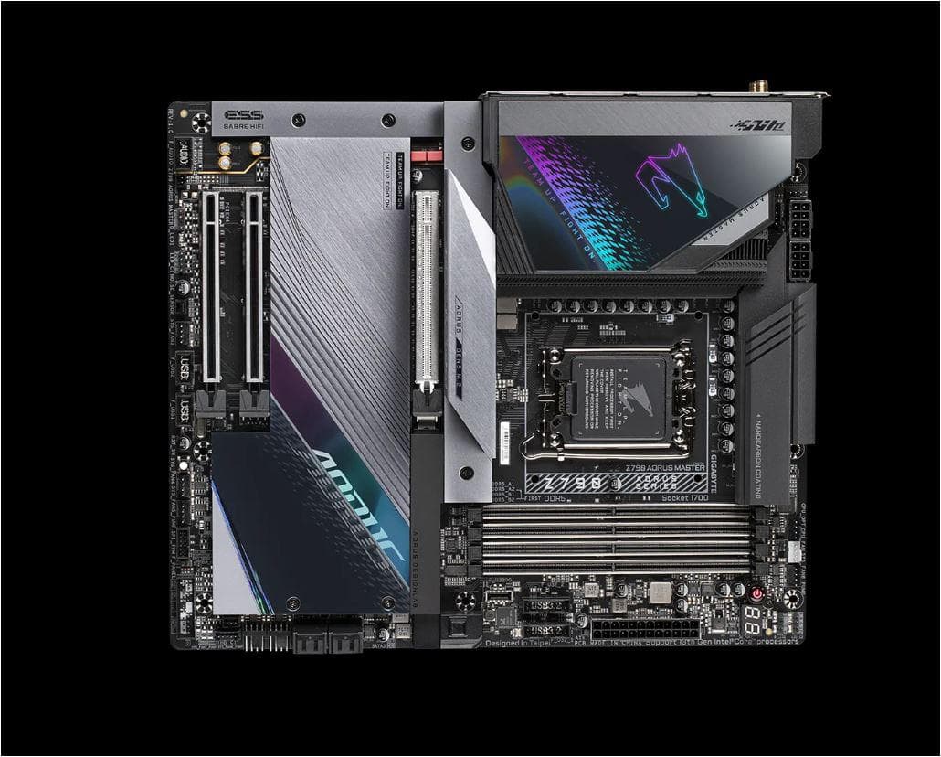 Placa de baza Gigabyte Z790 AORUS MASTER, Socket 1700, DDR5, E-ATX — miniatură