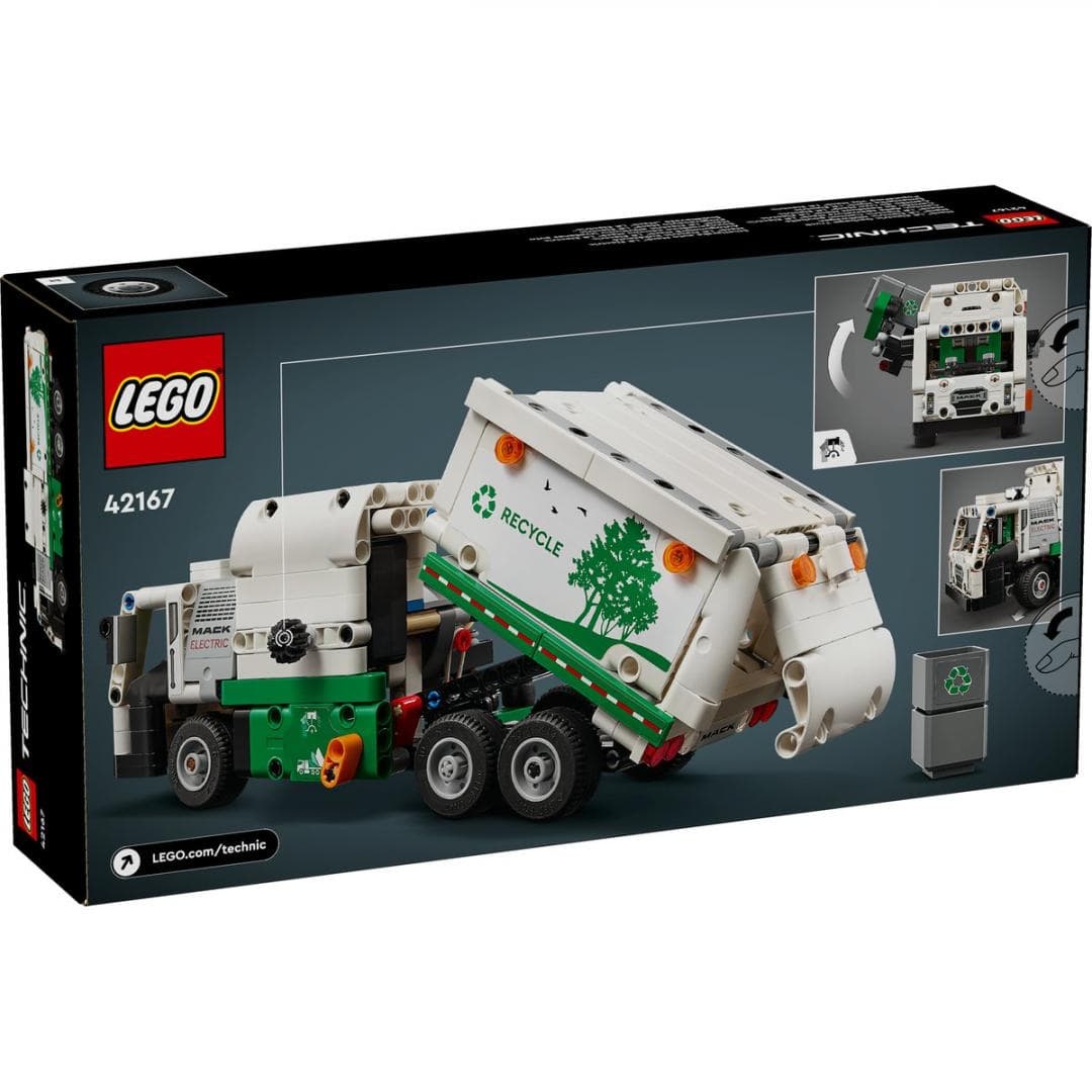 AUTOGUNOIERA MACK LR ELECT. LEGO 42167 — miniatură