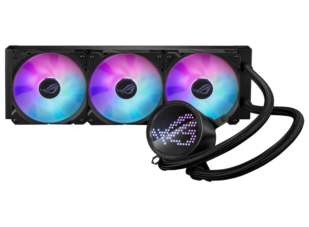 Cooler Procesor ASUS ROG Ryuo III 360 ARGB, Lichid, 12 cm, 3 ventilatoare, aRGB