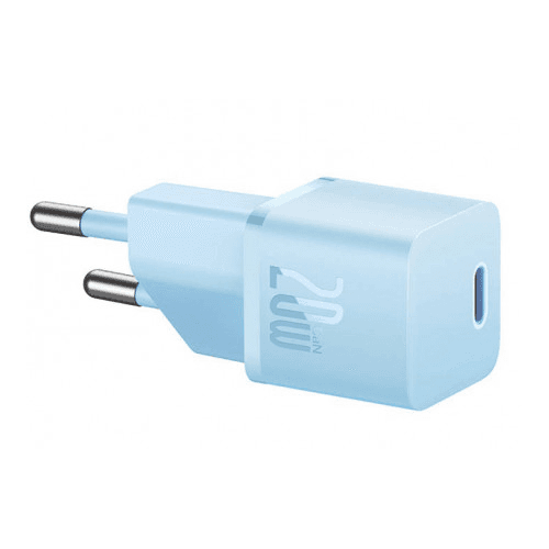 Incarcator Retea Baseus Mini, albastru — miniatură