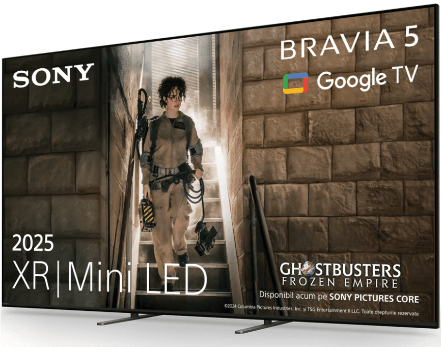Televizor Sony BRAVIA 5 XR l Mini LED 55XR55, 139 cm, Smart Google TV, 4K Ultra HD, 100 Hz, Clasa E — miniatură