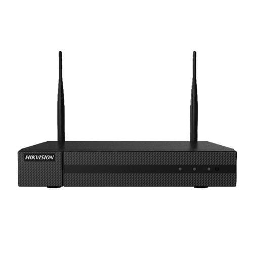 NVR 8 canale IP WIFI Hikvision HWN-2108MH-W(C), seria Hiwatch, 4MP; rezolutie: 4M(doar pe primul canal)/3 M/1080p/1.3 M/720p, Incoming/outgoing bandwidth: 50/40 Mbps, decoding: 2-ch@1080p / 1-ch@4 MP, compresie: H.264, H.265, H.264+, H.265+, smart function: line crossing and intrusion VCA, Audio: 1