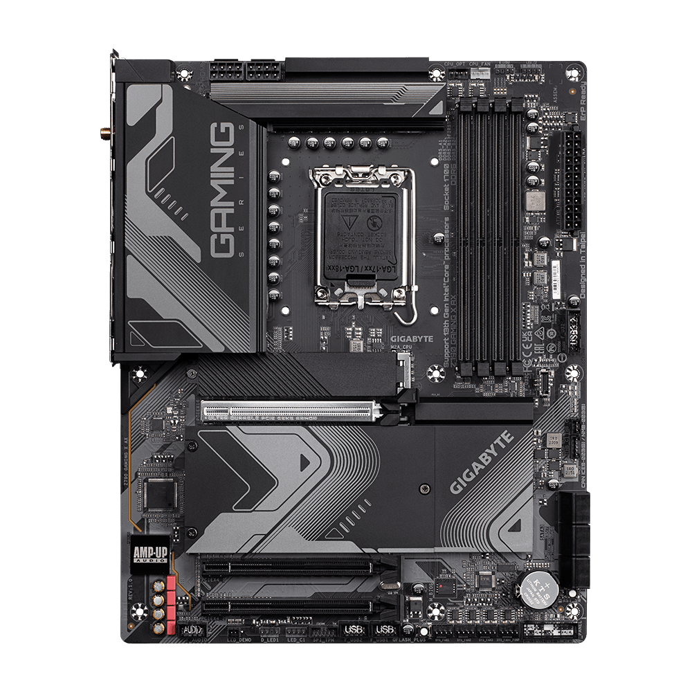 Placa de baza Gigabyte Z790 GAMING X AX, LGA 1700, DDR5, ATX — miniatură