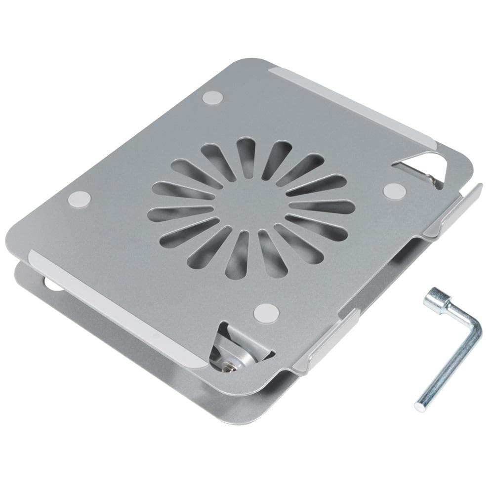 Stand/Cooler notebook Spacer SPNS-FOLD-L, pana la 16 inch, Argintiu — miniatură